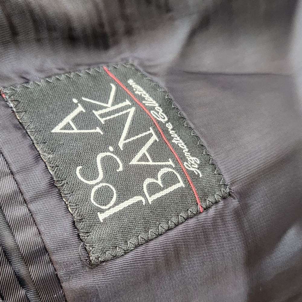 Jos. A. Bank Black Suit W/ Pants